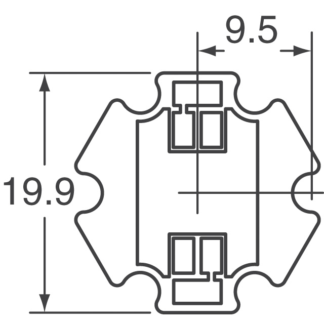 803126 Bergquist  Produits thermiques à LED